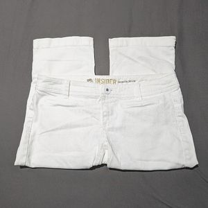 Insider Premium Denim white cropped pants size 30